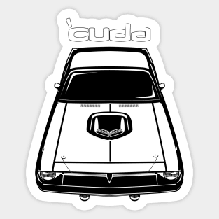 Plymouth Barracuda - Hemi Cuda - 1970 Sticker